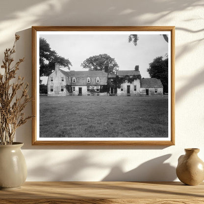 Historic Residence in Oxford, MD (1670) - Vintage Photo