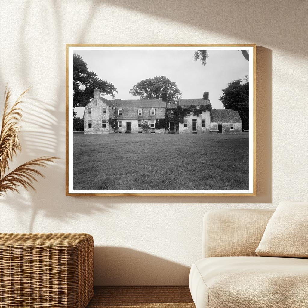 Historic Residence in Oxford, MD (1670) - Vintage Photo