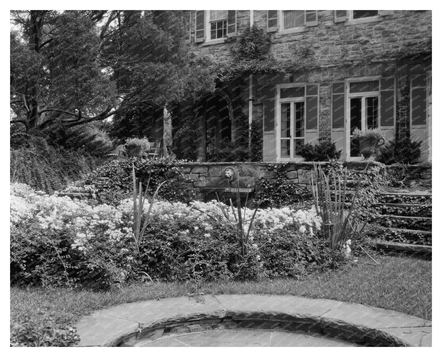 Historic Estate at 120 Woodbrook Lane, Towson, MD 1953