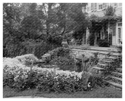 Baltimore Garden Estate Photo, Maryland, Early 1900s