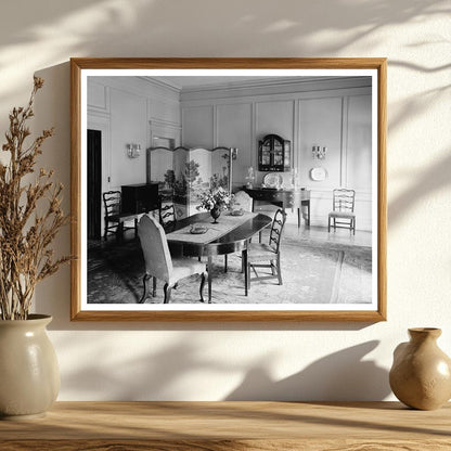 1950s Dining Room Scene in Baltimore, Maryland