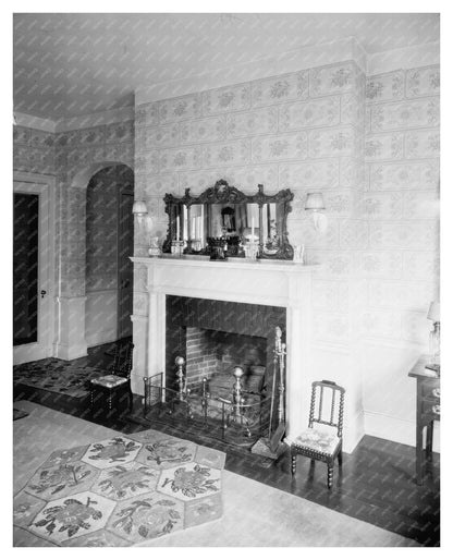 Early 20th Century Interior, Baltimore MD, 1953