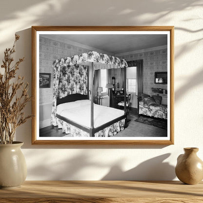 Vintage Bedroom in Baltimore, Maryland, 1900s