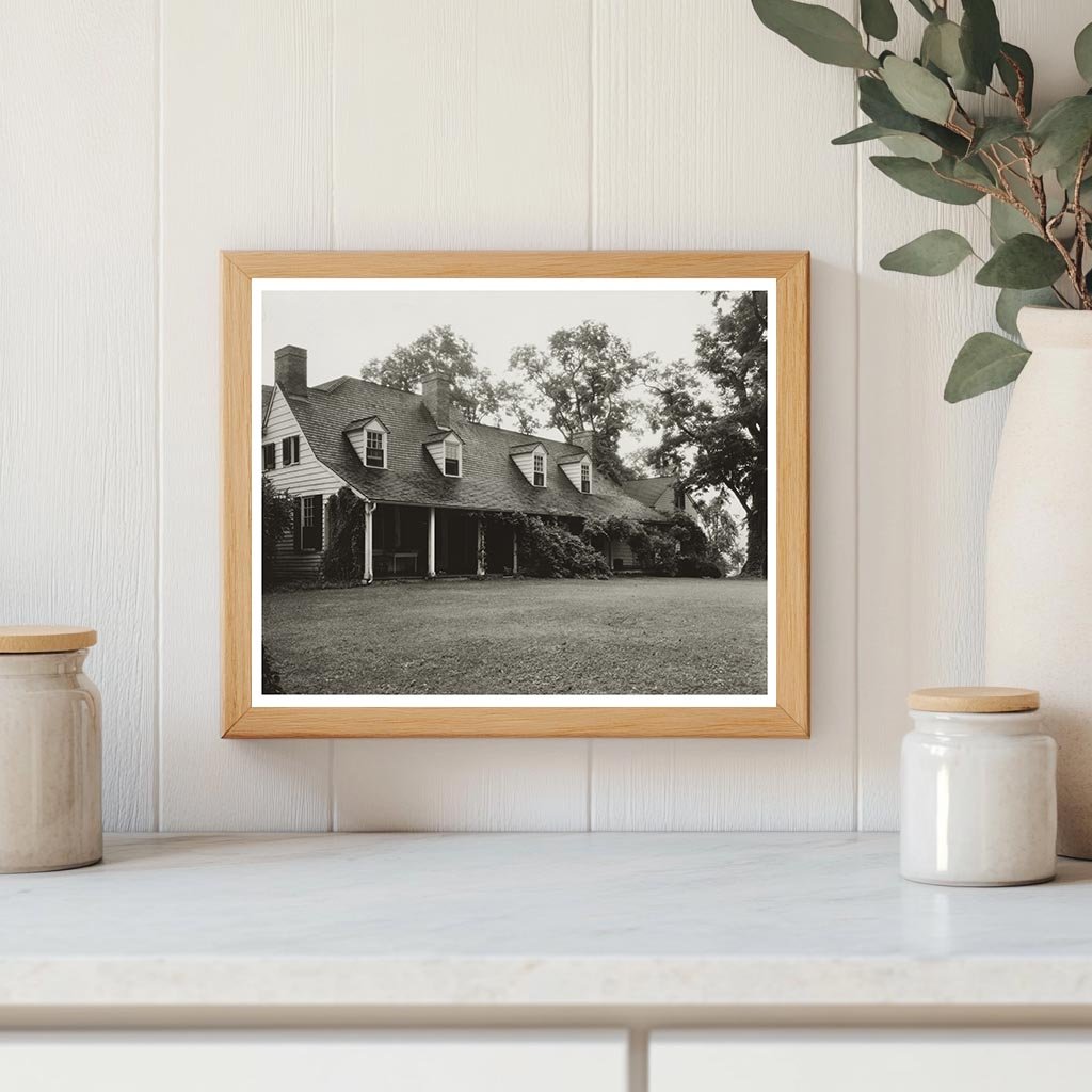 Vintage Baltimore Home Photo, Maryland 1900s