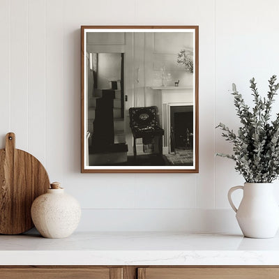 Vintage Interior Scene, Baltimore, Maryland, Early 1900s - view 3