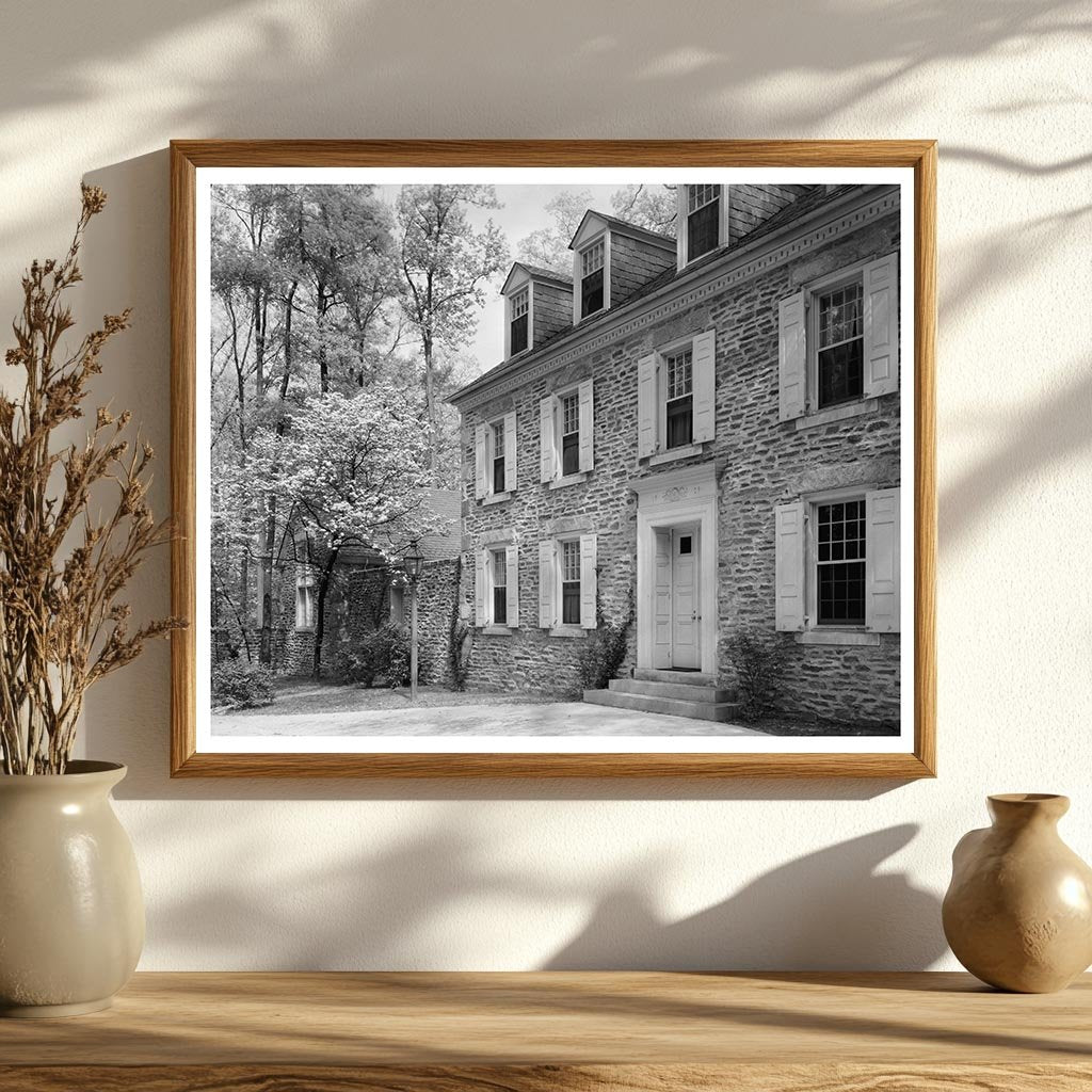 Early 1900s Stone Dwelling in Baltimore, Maryland