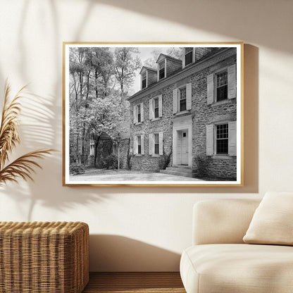 Early 1900s Stone Dwelling in Baltimore, Maryland