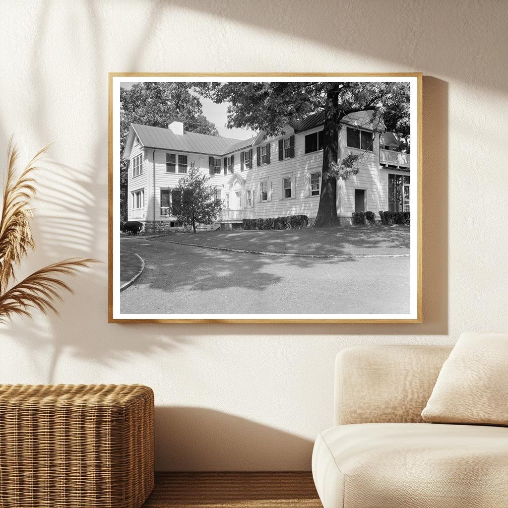 Vintage Photo of Brooklandville, MD Residential Scene, 1900s