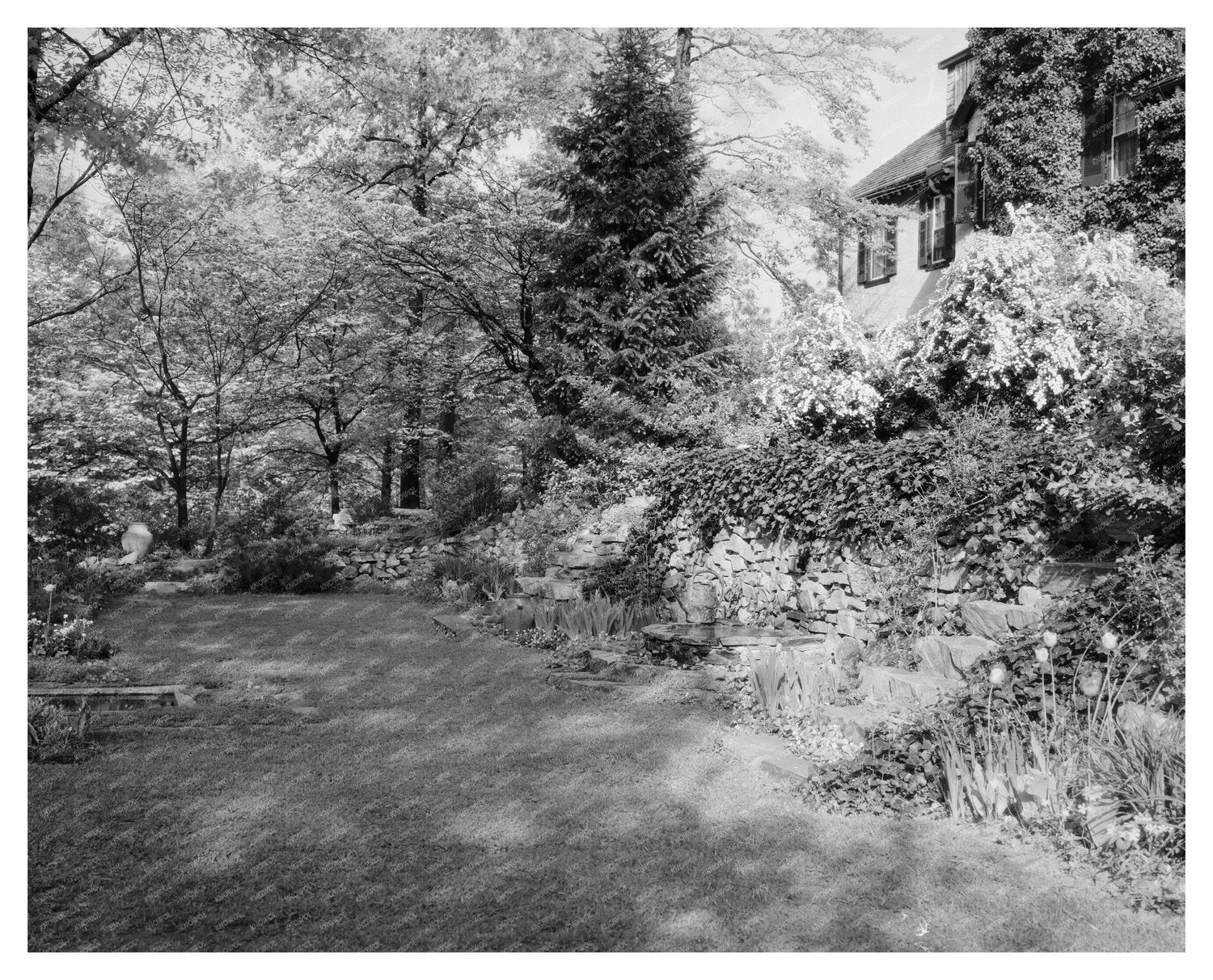 Vintage Architectural Photo of Stevenson, MD 1900s