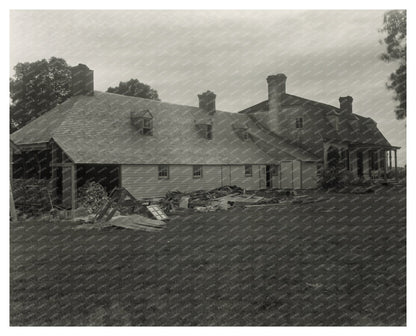 Paca House, MD 1747: Historic Architecture Photo