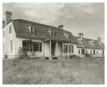 Paca House, Queen Anne County, MD, 1747 History Image