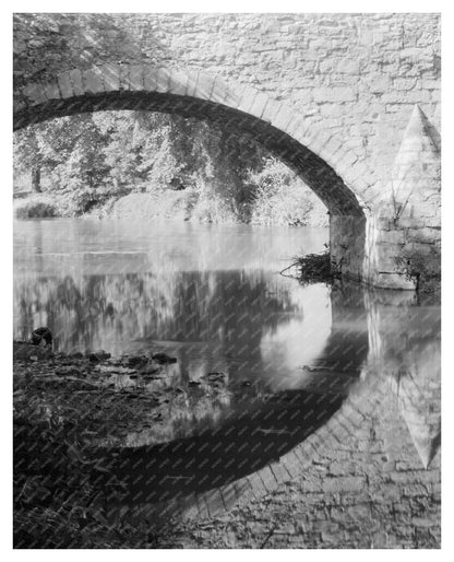 Historic Bridge in Washington County, Maryland, 20th Century