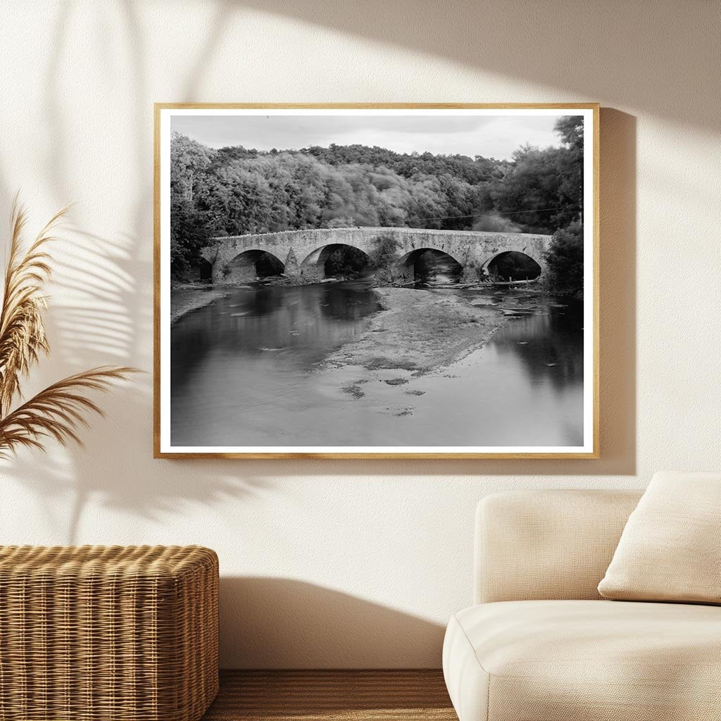 Bridge in Washington County, MD - 20th Century Photo