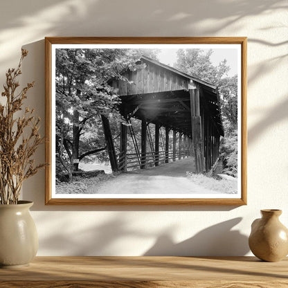 Covered Bridge in Frederick County, Maryland, 20th Century