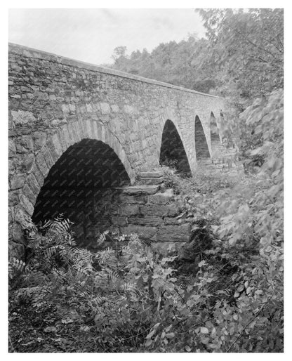 Historic Bridge in Frederick County, Maryland, 20th Century