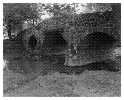 Historic Bridge in Frederick County, MD - Early 20th Century