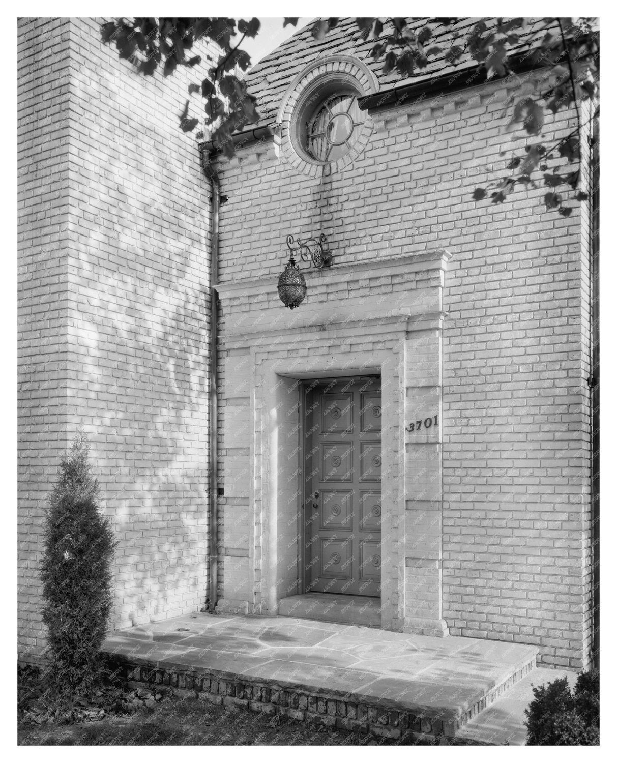 Vintage Baltimore Architecture Photo, Maryland 1953