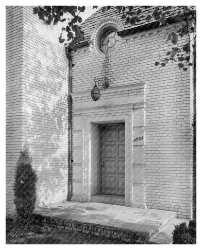 Vintage Baltimore Architecture Photo, Maryland 1953