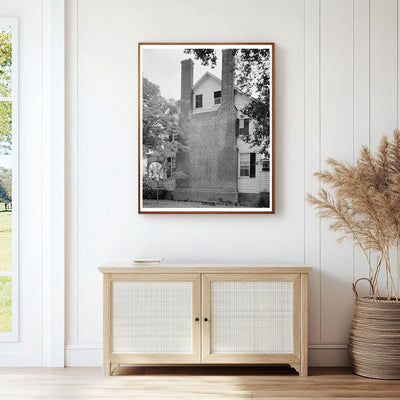 Chimneys in Washington, North Carolina - Vintage Architecture 1953 - view 4