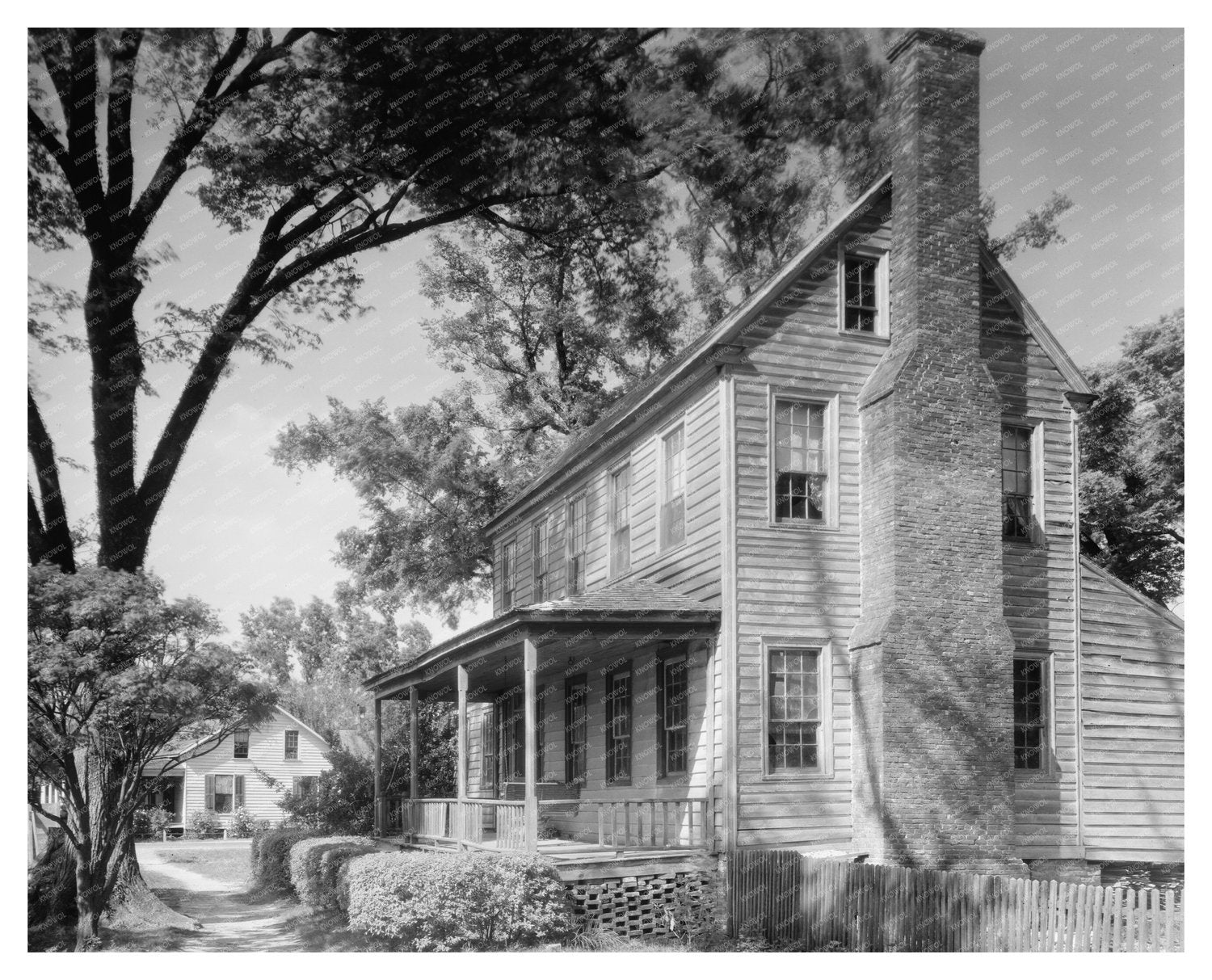Historic Residence in Bath, NC - Early 20th Century Photo