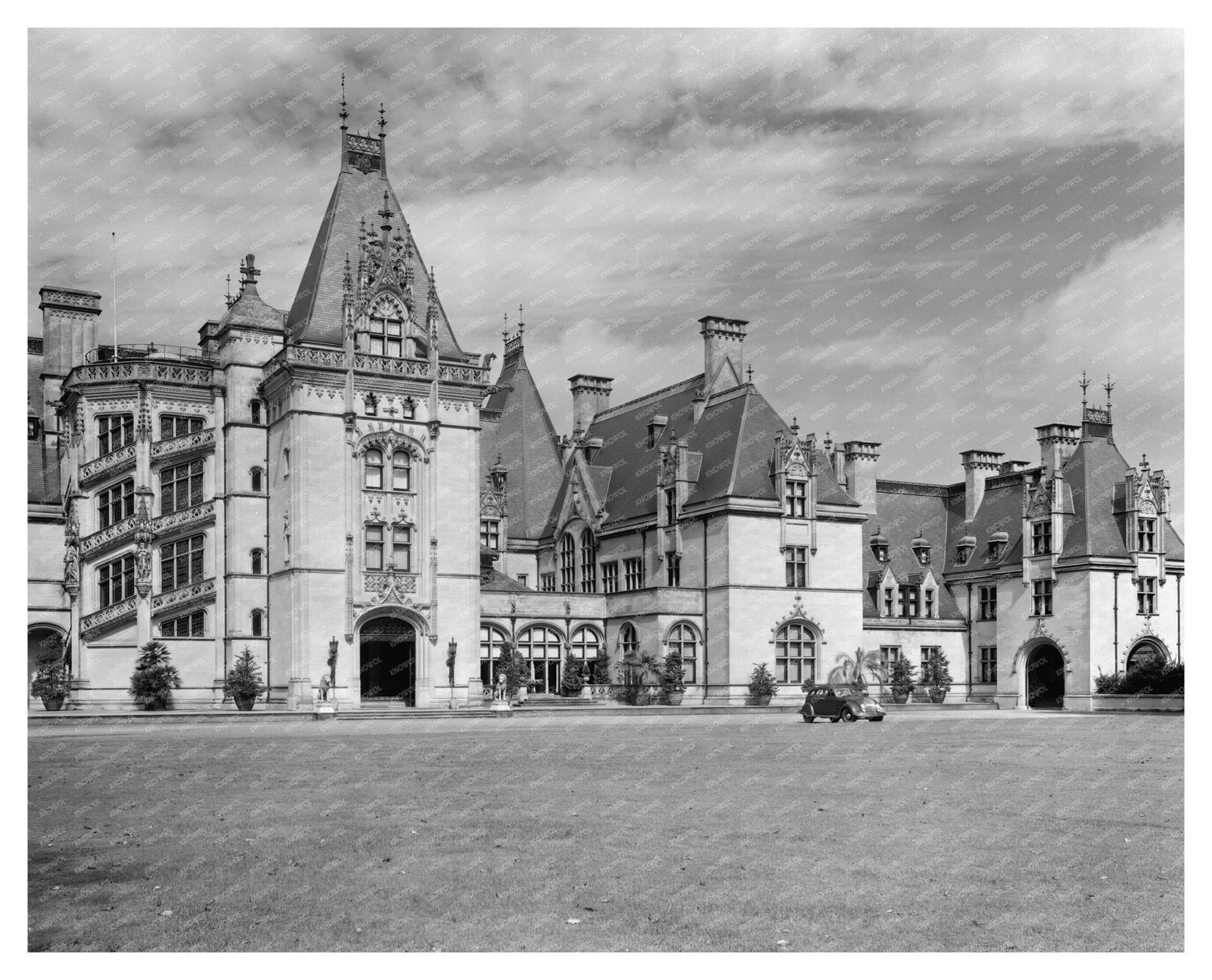 Asheville NC Estate 1895 - Carnegie Survey Photo