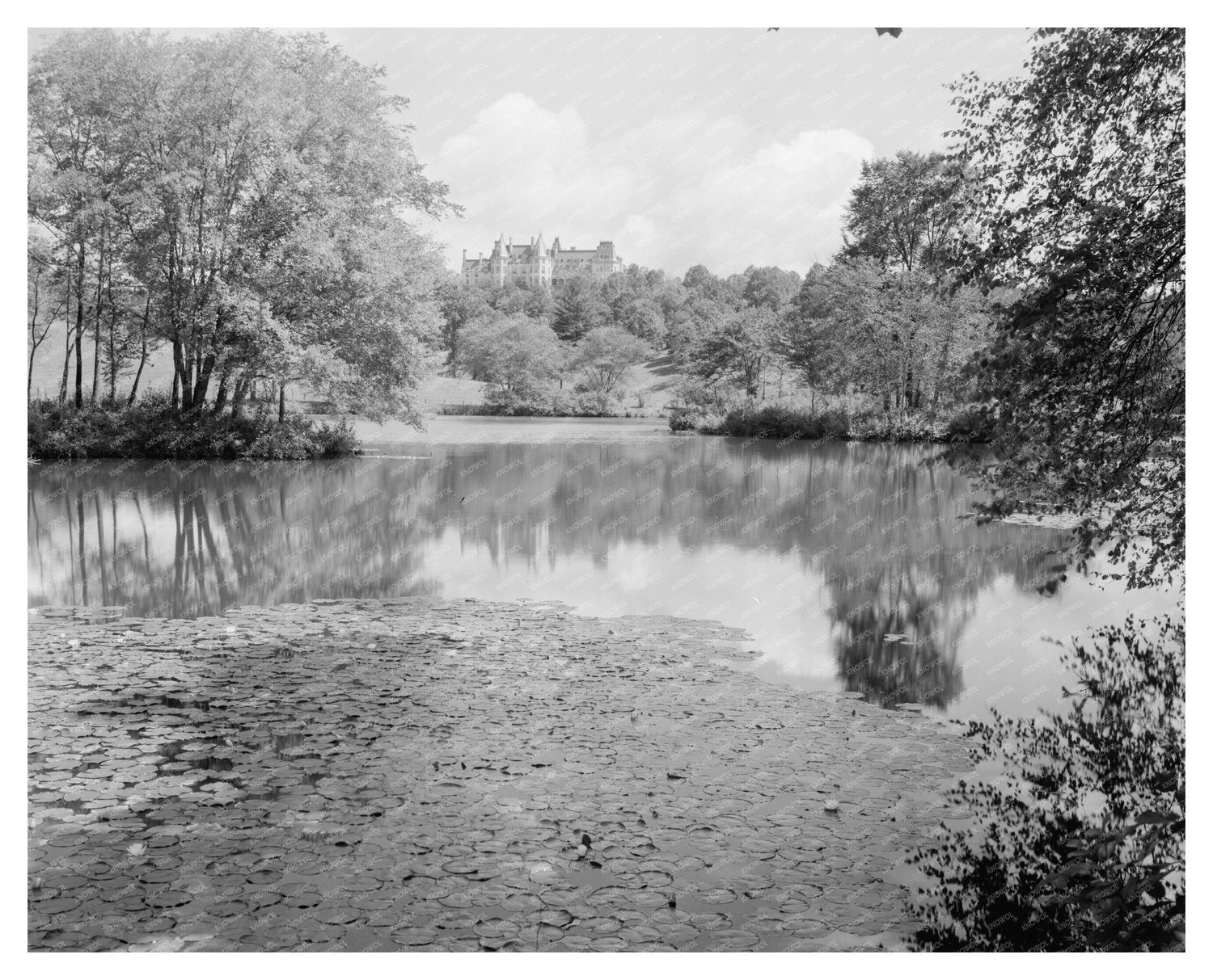 Asheville NC Architecture: Vanderbilt Estate Photo 1895