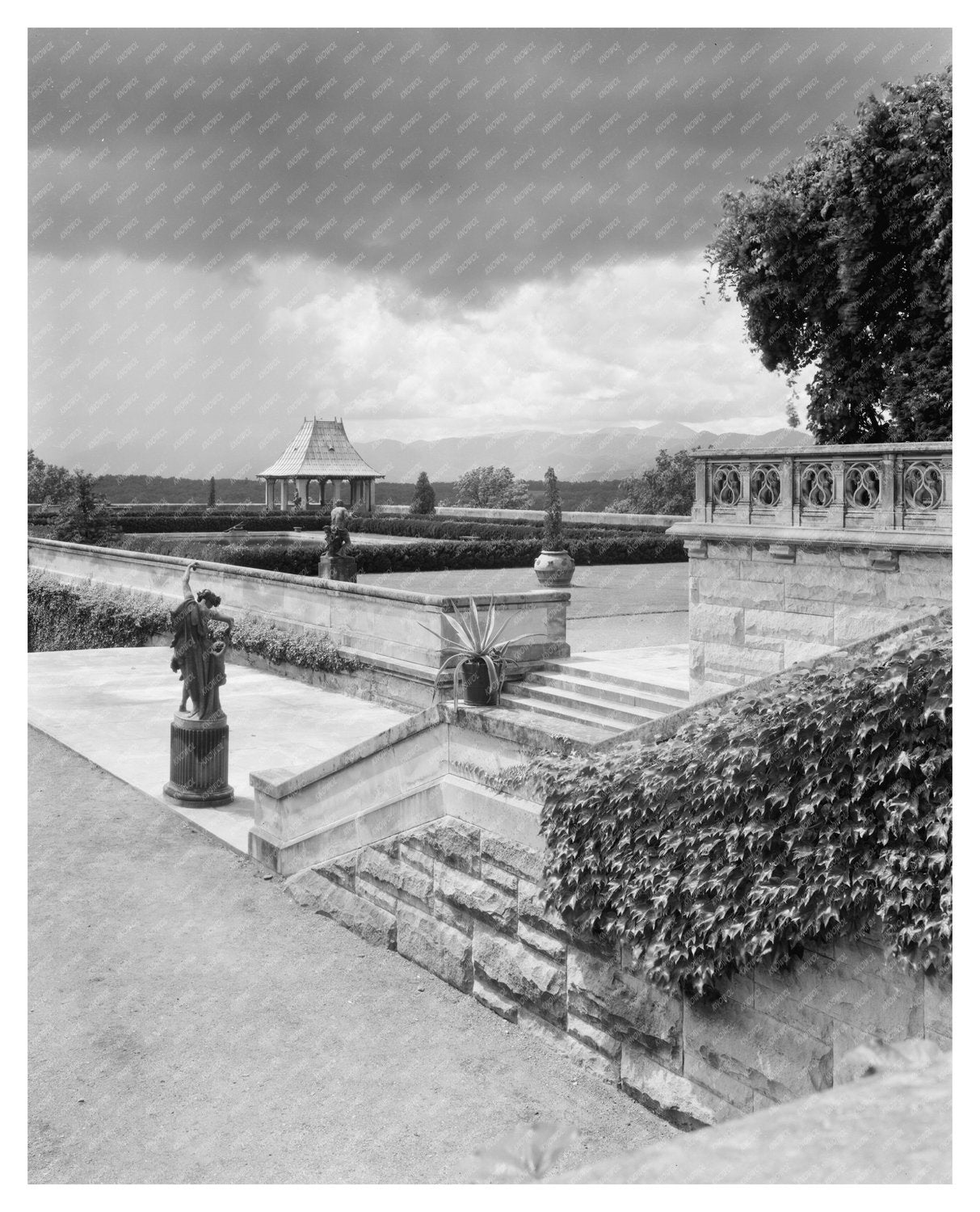 Asheville, NC Vintage Photo of 1895 Structure