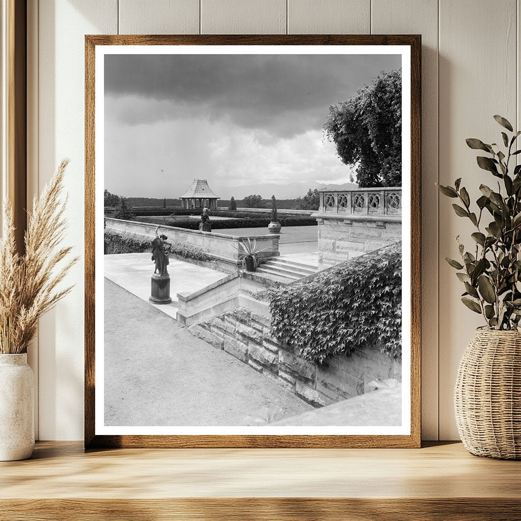 Asheville NC Building from 1895 - Historical Image