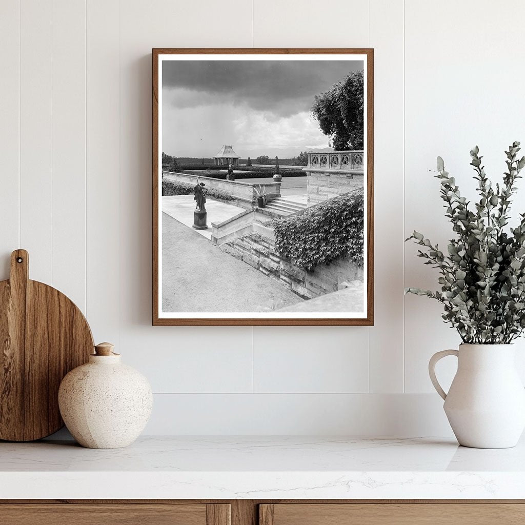 Asheville NC Building from 1895 - Historical Image