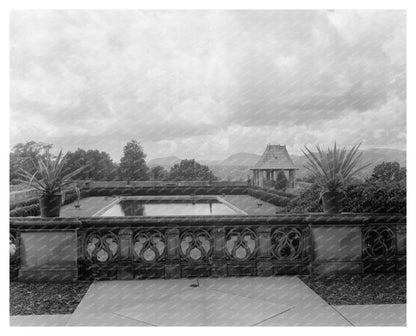 Asheville NC 1895 Vintage Architecture Photograph