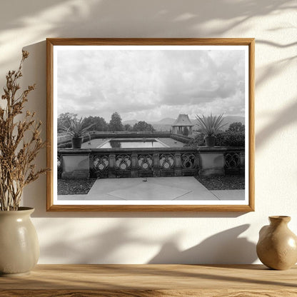 Asheville NC 1895 Vintage Architecture Photograph