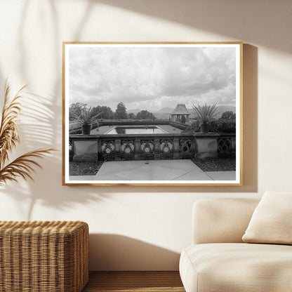 Asheville NC 1895 Vintage Architecture Photograph