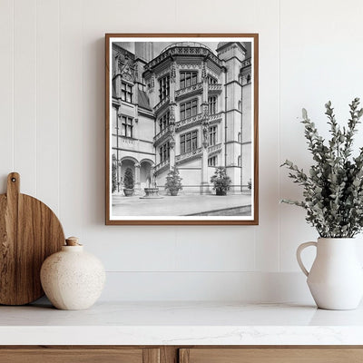 Asheville NC 1895 Architectural Vintage Photograph