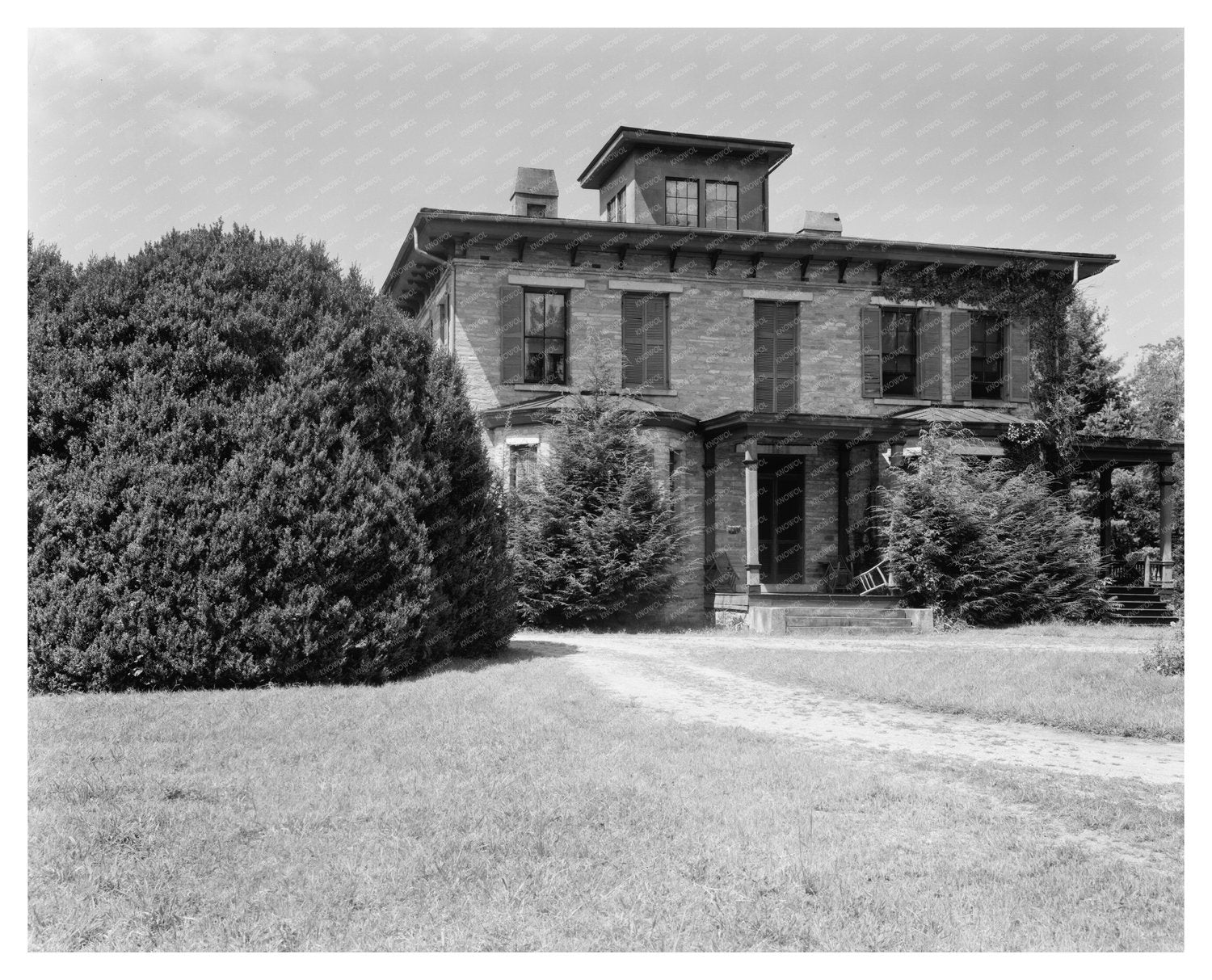 Bobbie Blake House, Fletcher, NC 1865 - Historic Photograph