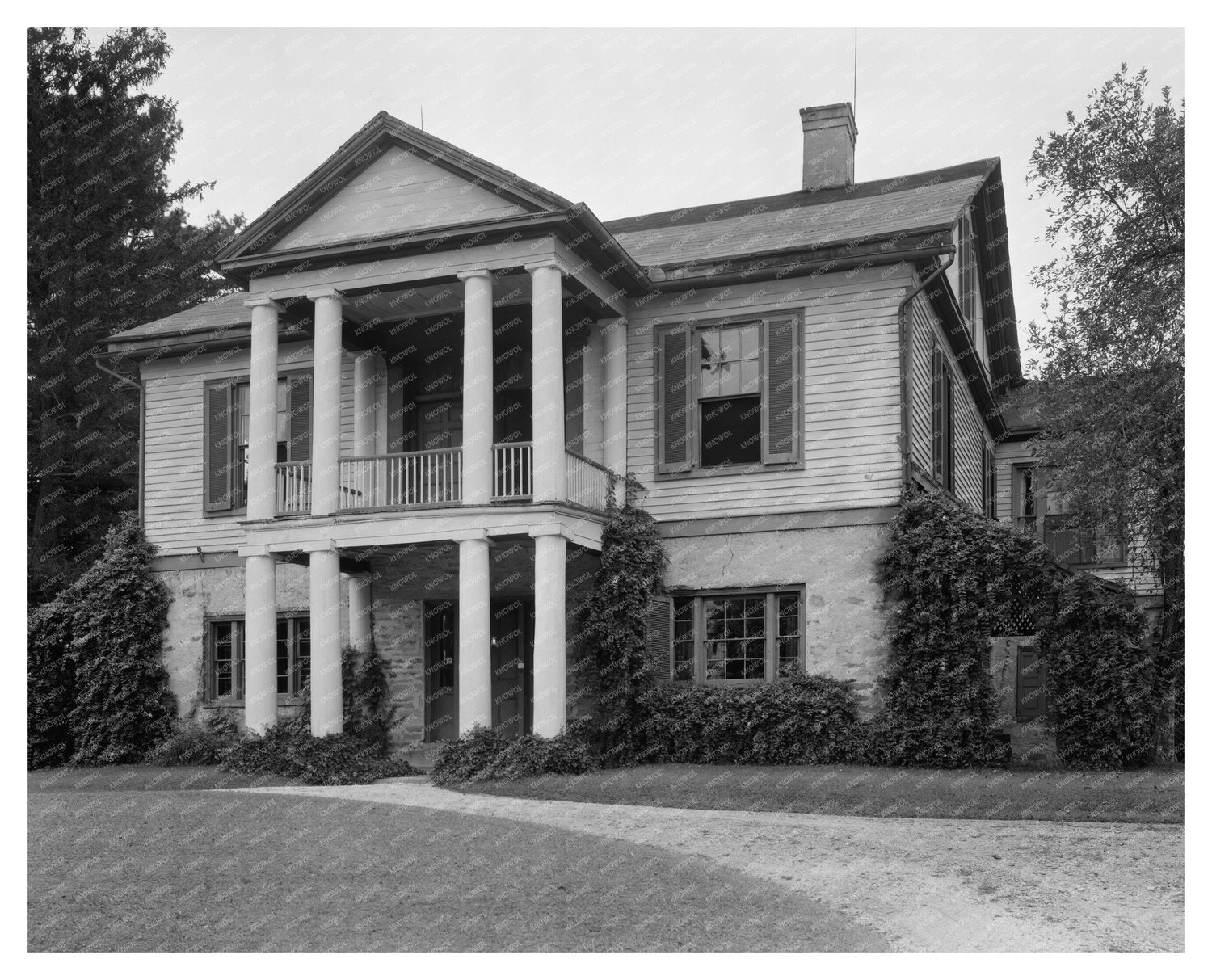 Struan House in Arden, NC - Historic Photo from 1847