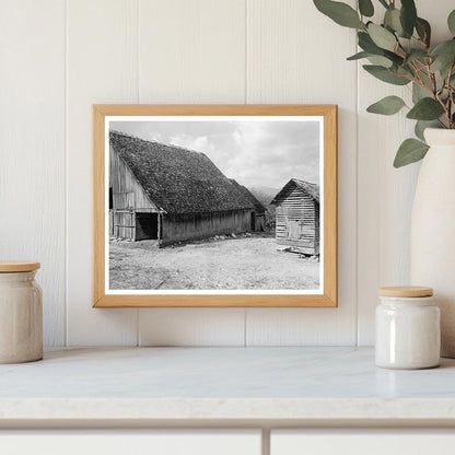 Hickory Nut Gap, NC Architecture - 1804 Vintage Photo