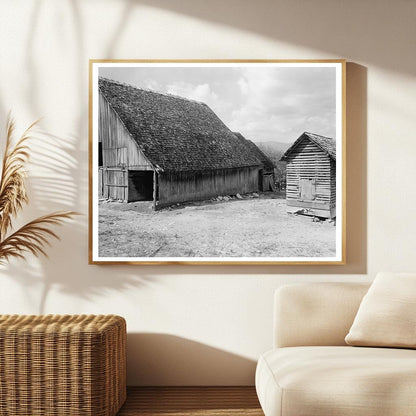 Hickory Nut Gap, NC Architecture - 1804 Vintage Photo