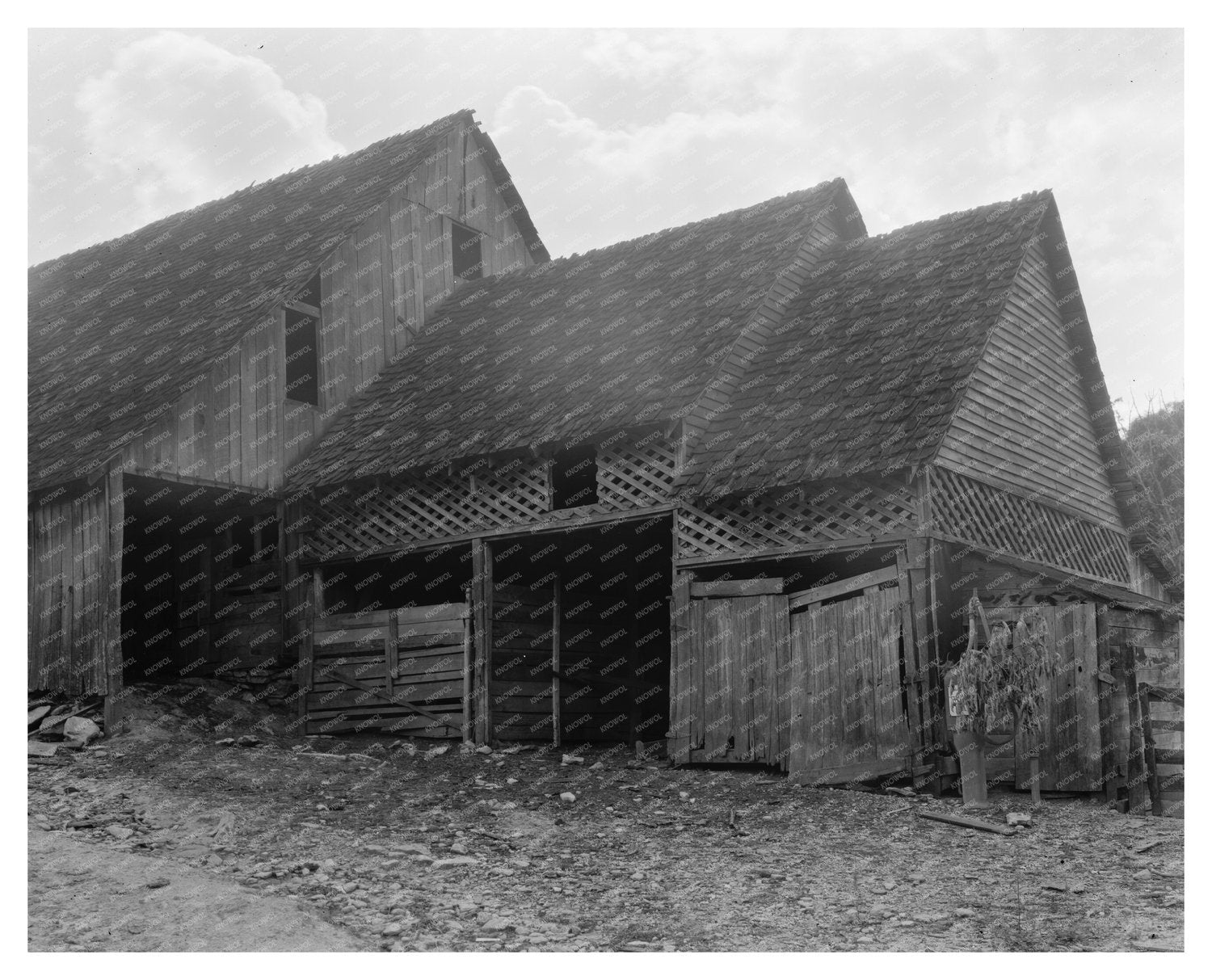 Hickory Nut Gap, NC 1804 Architectural Photo