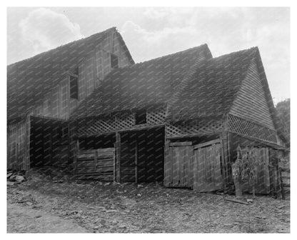 Hickory Nut Gap, NC 1804 Architectural Photo