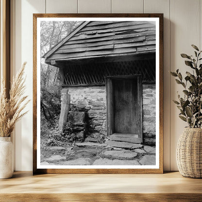 Hickory Nut Gap, NC Stone Building Photo, 1804