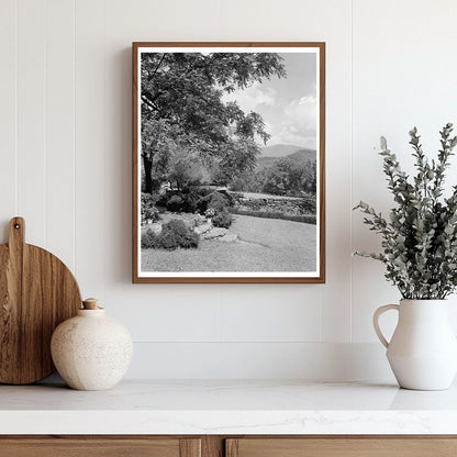 Hickory Nut Gap, NC Historic Photo 1804 Architecture