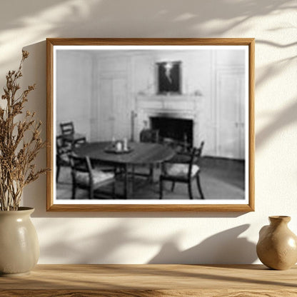 Vintage Interior of Hickory Nut Gap, NC - Early 20th Century