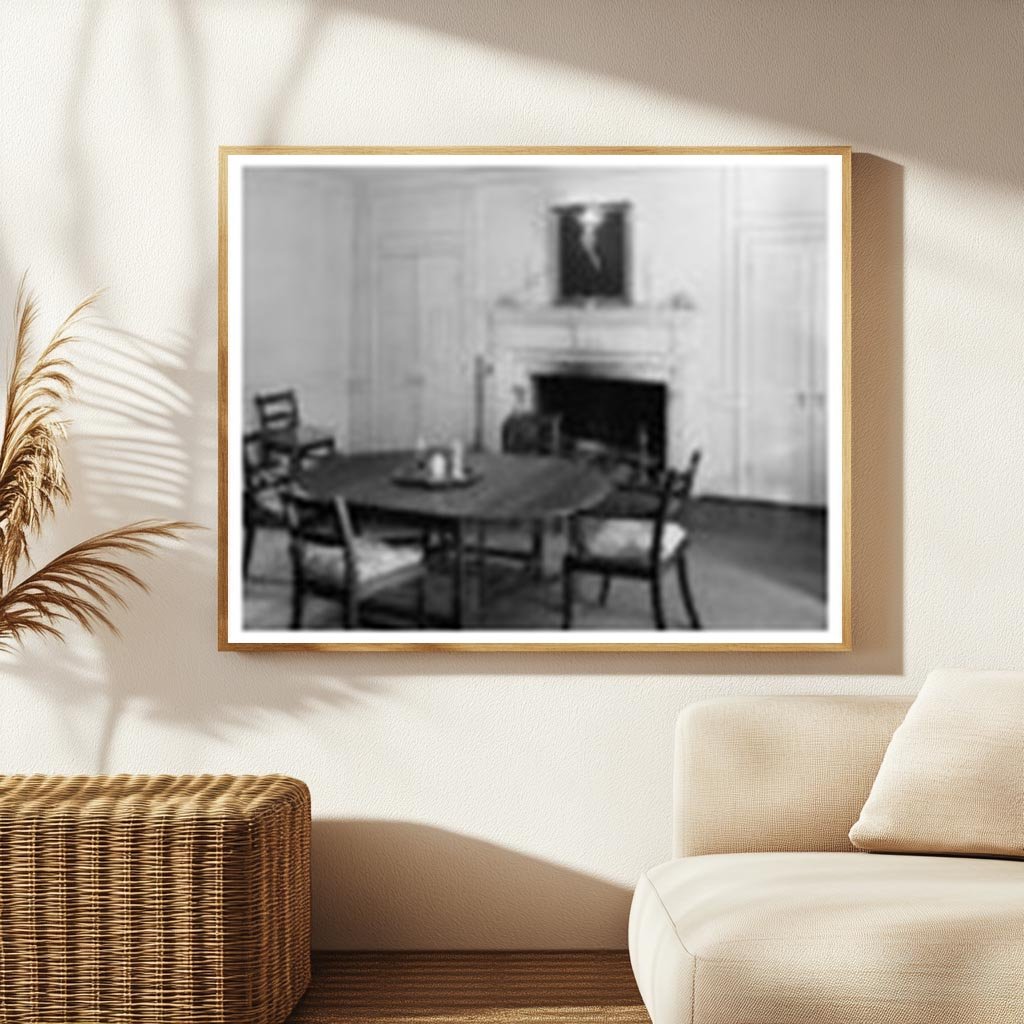 Vintage Interior of Hickory Nut Gap, NC - Early 20th Century