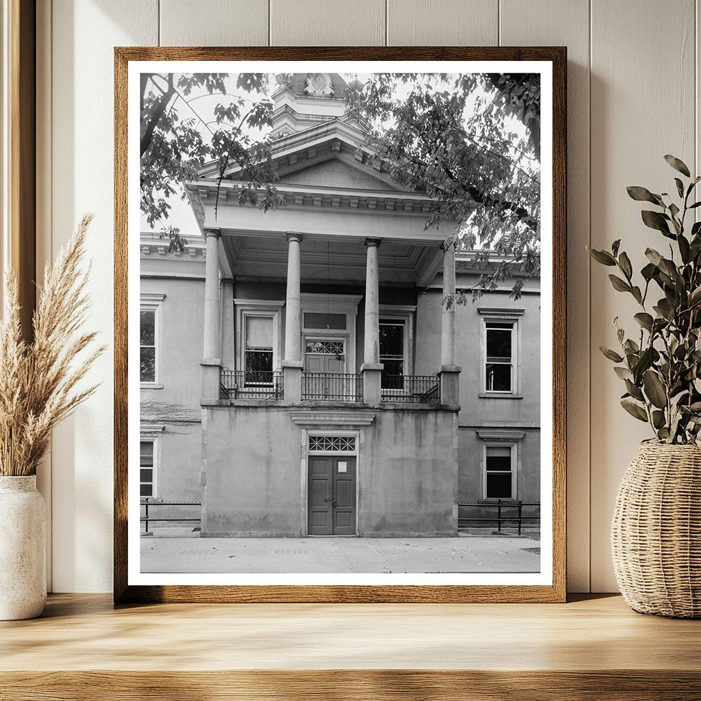 Historic Courthouse in Morganton, NC - 1838 Photo