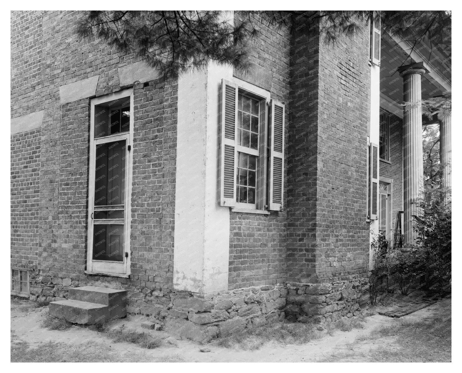 Burke County NC Architecture History Photo 1830
