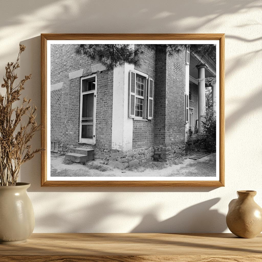 Burke County NC Architecture History Photo 1830