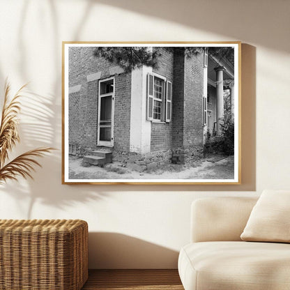 Burke County NC Architecture History Photo 1830