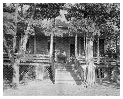 Vintage 1829 Architecture in Morganton, NC