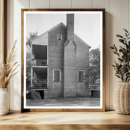 1829 Architecture in Morganton, NC - Historic Photograph