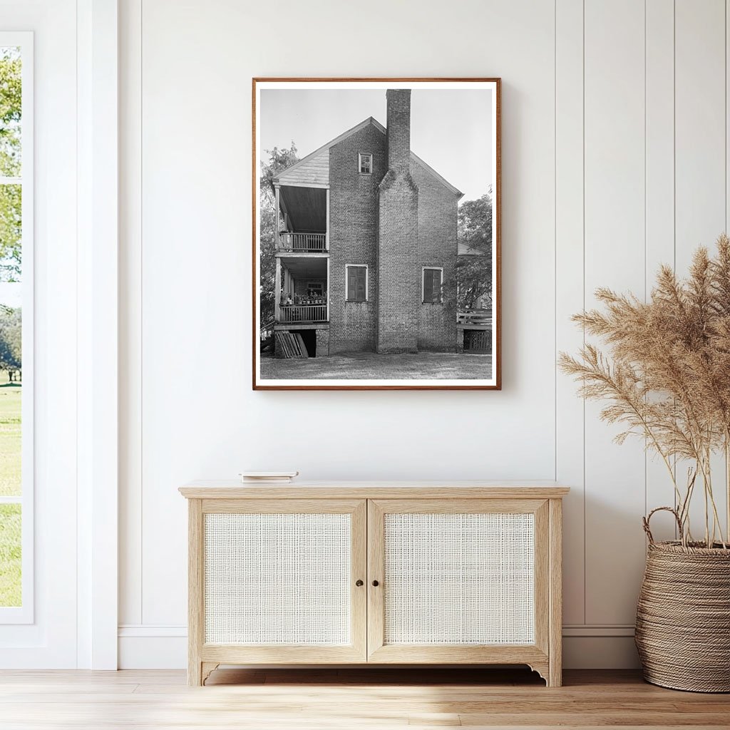 1829 Architecture in Morganton, NC - Historic Photograph